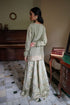 Shalimar Bagh pista green maala kurta with gharara