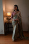 Shalimar Bagh sage green ashok sari