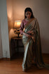 Shalimar Bagh sage green ashok sari