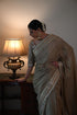 Shalimar Bagh sage green Jhilmil sari