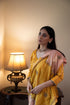 Shalimar Bagh yellow and pink chinar sari