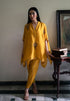 Shalimar Bagh yellow golshan tunic with dhoti pants