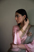 Shalimar nurjahan sage green sari