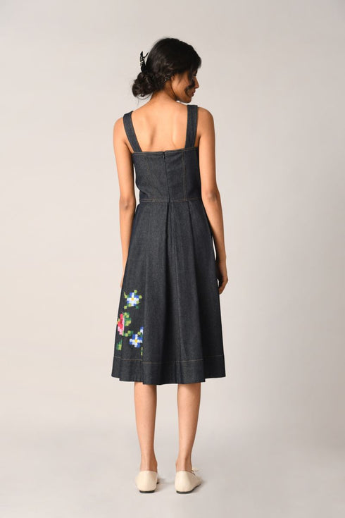Sherardii embroidered corset dress
