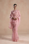 Shiloh pink sari set