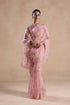 Shiloh pink sari set
