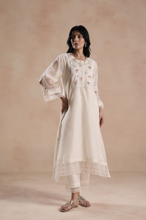 Siara ivory kurta set