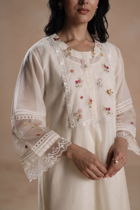 Siara ivory kurta set