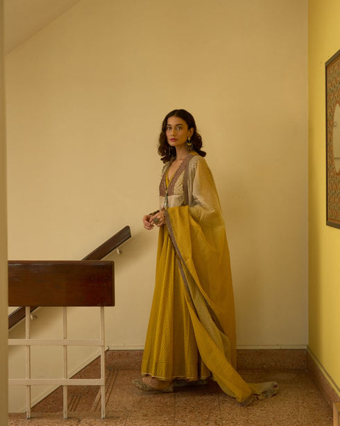 Sital basant yellow kurta
