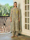 Slate floral embroidered co-ord set