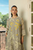 Slate floral embroidered co-ord set