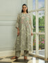 Slate thread embroidered co-ord set