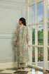 Slate thread embroidered co-ord set