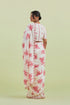 Sneha pink and off-white sari with blouse
