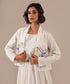 Snow petal jacket with dress