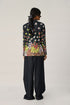 Sogdiana embroidered two-button jacket