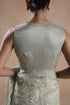 Solana light mint sari set
