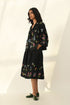 Stellata black cross stitch jacket
