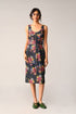 Stylosa embroidered corset dress