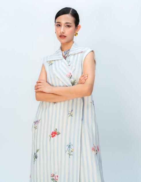Sugar veil trench coat