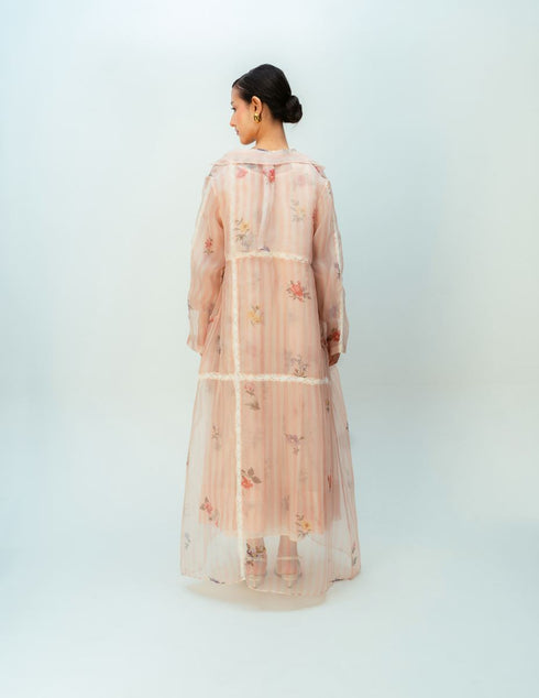 Sunlit meadow trench coat