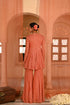 Surajpole orange gharara set