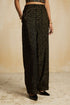 Suroor black embroidered pants