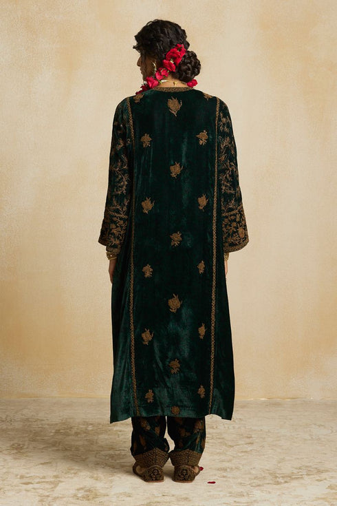 Suroor emerald heavy phiran kurta