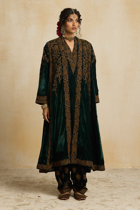 Suroor emerald long jacket