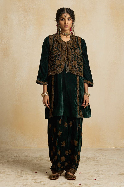 Suroor emerald waistcoat