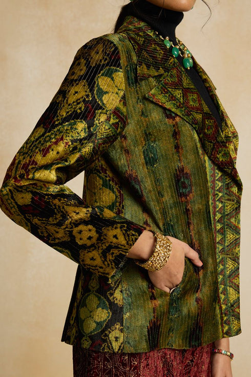 Suroor green blazer