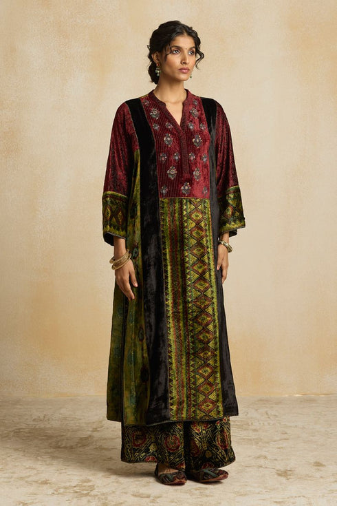 Suroor green ijar pants