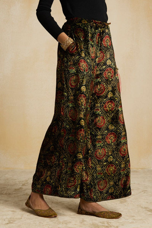 Suroor green ijar pants