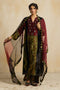 Suroor green organza stole