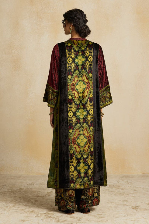 Suroor green phiran kurta