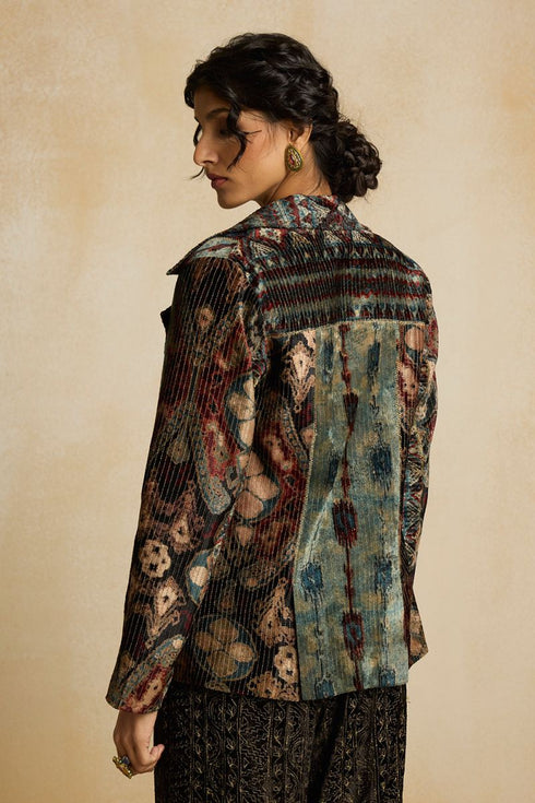 Suroor indigo blazer