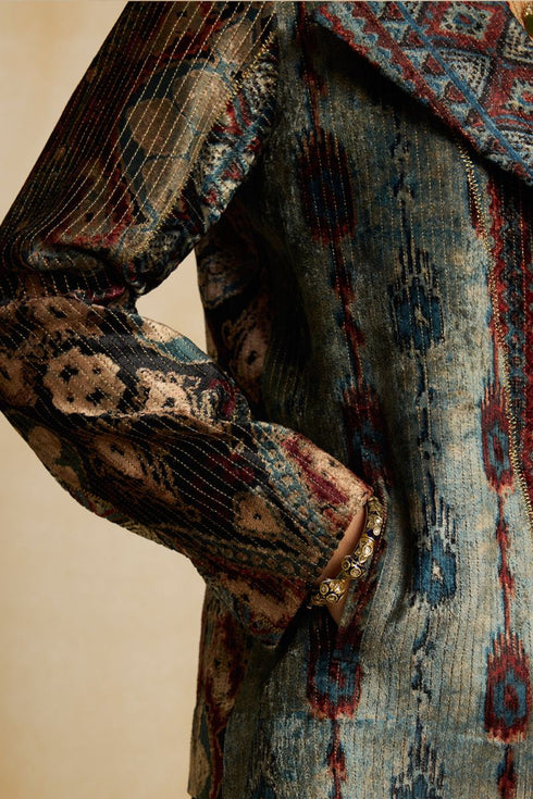 Suroor indigo blazer