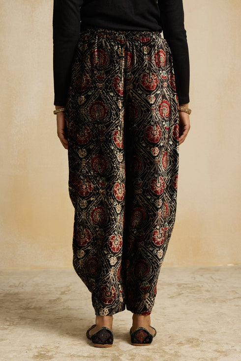 Suroor indigo cowl salwar