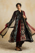 Suroor indigo organza stole