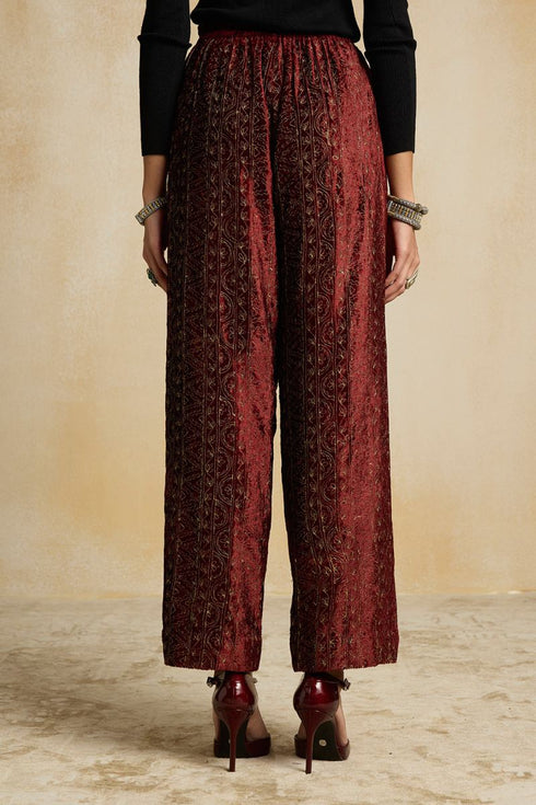 Suroor kashish embroidered pants