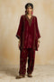 Suroor pink short phiran kurta