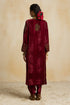 Suroor pink yoke phiran kurta