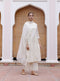 Swan applique kurta set