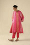 Tabeer fuchsia pink kurta set