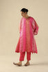 Tabeer fuchsia pink kurta set