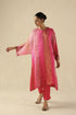 Tabeer fuchsia pink kurta set