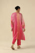 Tabeer fuchsia pink kurta set