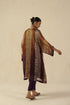 Tabeer purple kurta set
