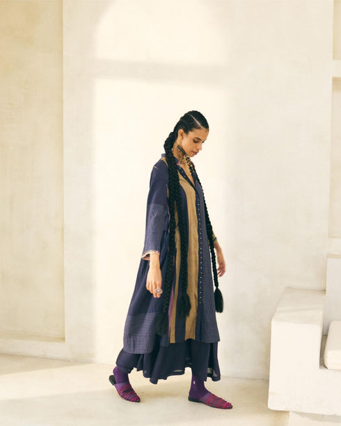 Taylor twilight blue kurta