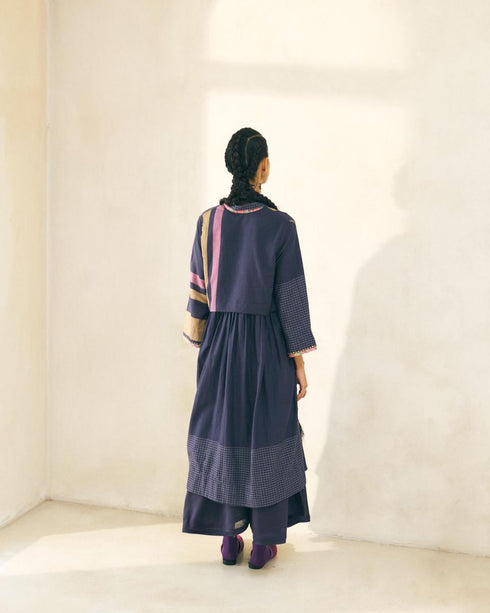 Taylor twilight blue kurta
